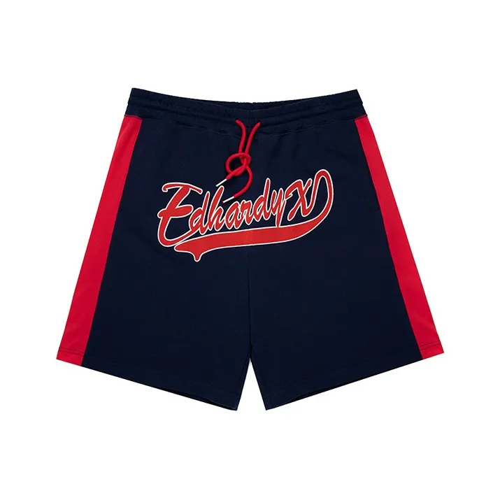 ED HARDY X Темно-синие Унисекс Повседневные шорты