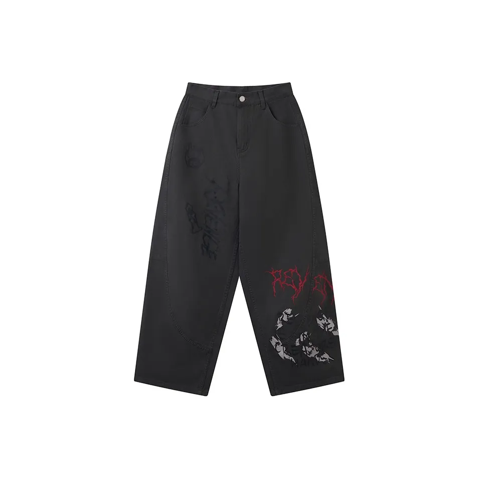 Revenge x Hirono Casual Pants Unisex Gray