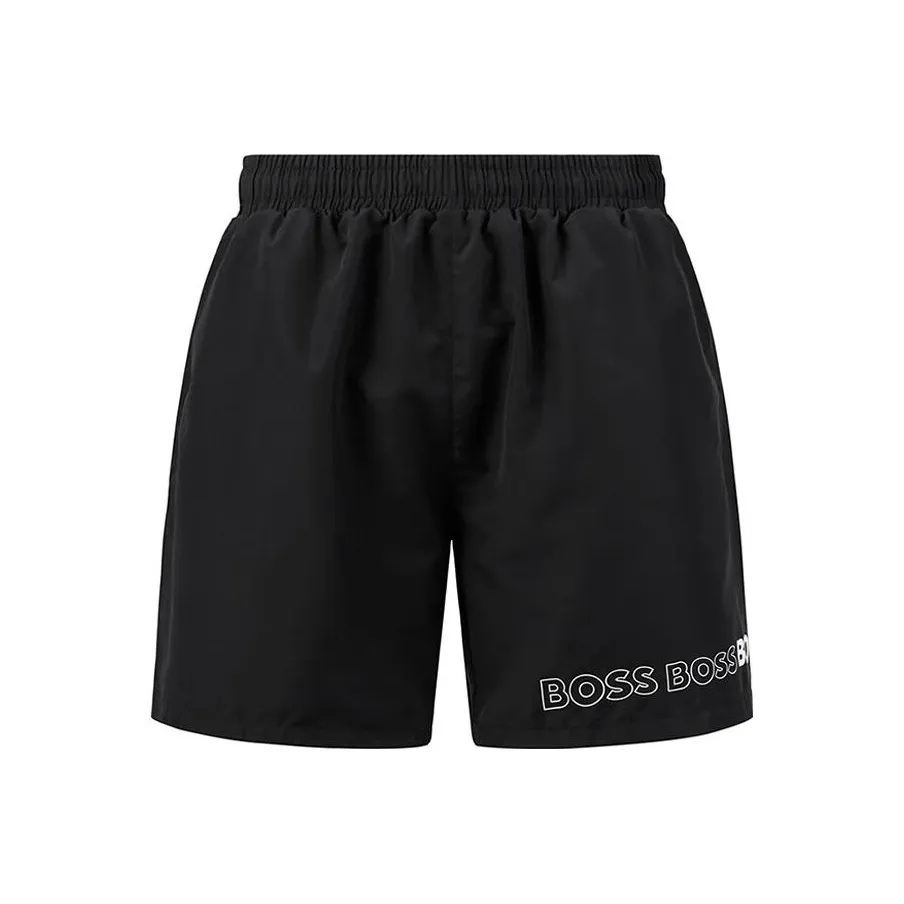 Hugo Boss Черные Мужские Повседневные Шорты