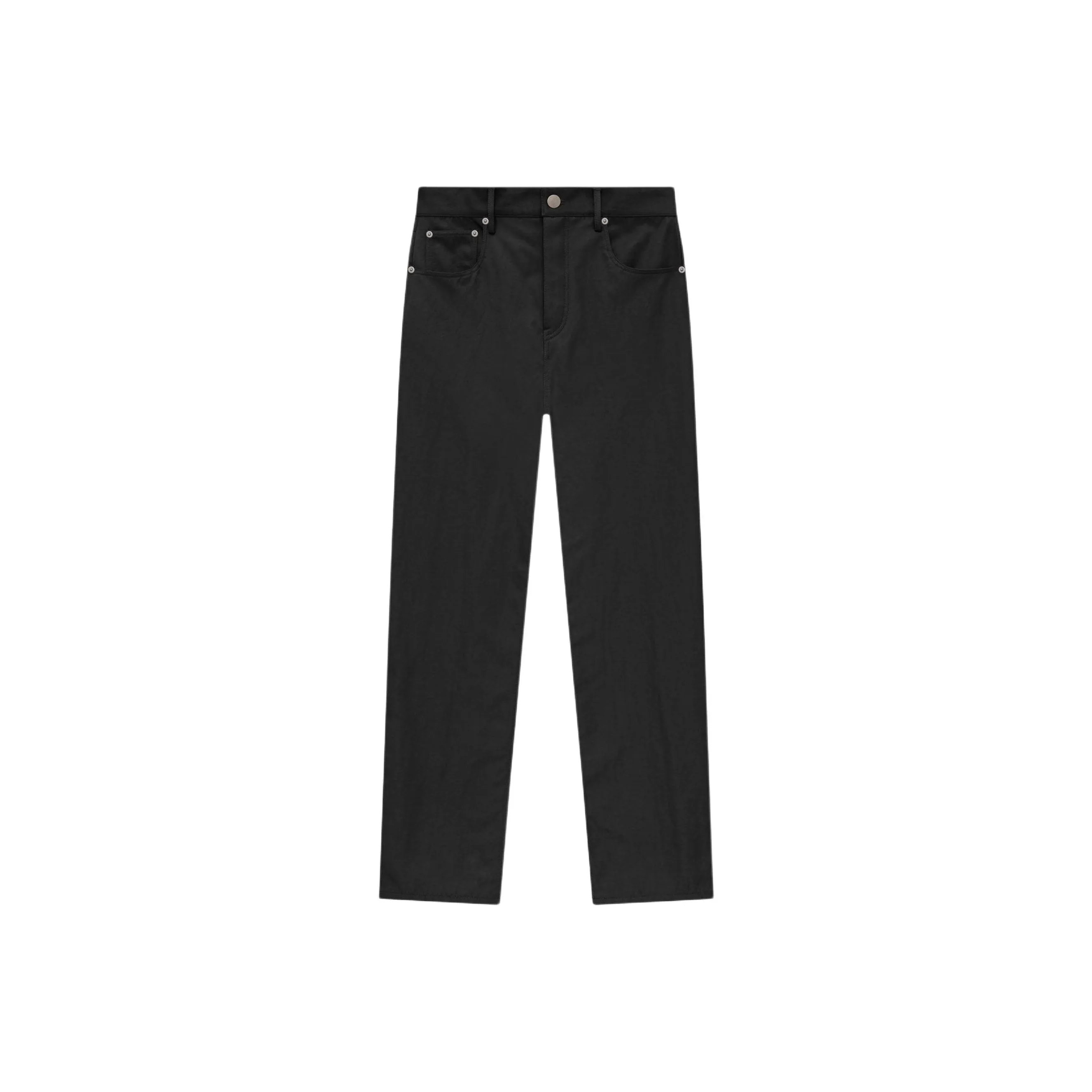 Fear of God ESSENTIALS Обсидиан Черный/Черный Мужские Повседневные Штаны