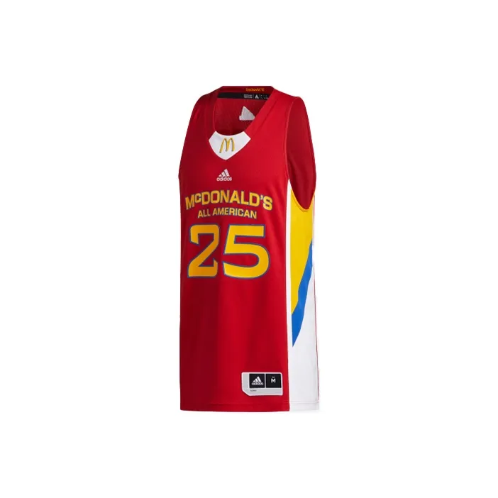 Adidas Basketball Jerseys Men's Red