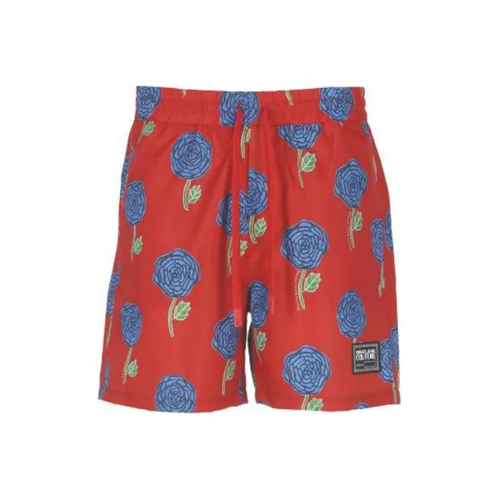 VERSACE JEANS COUTURE Casual Shorts Men's Red