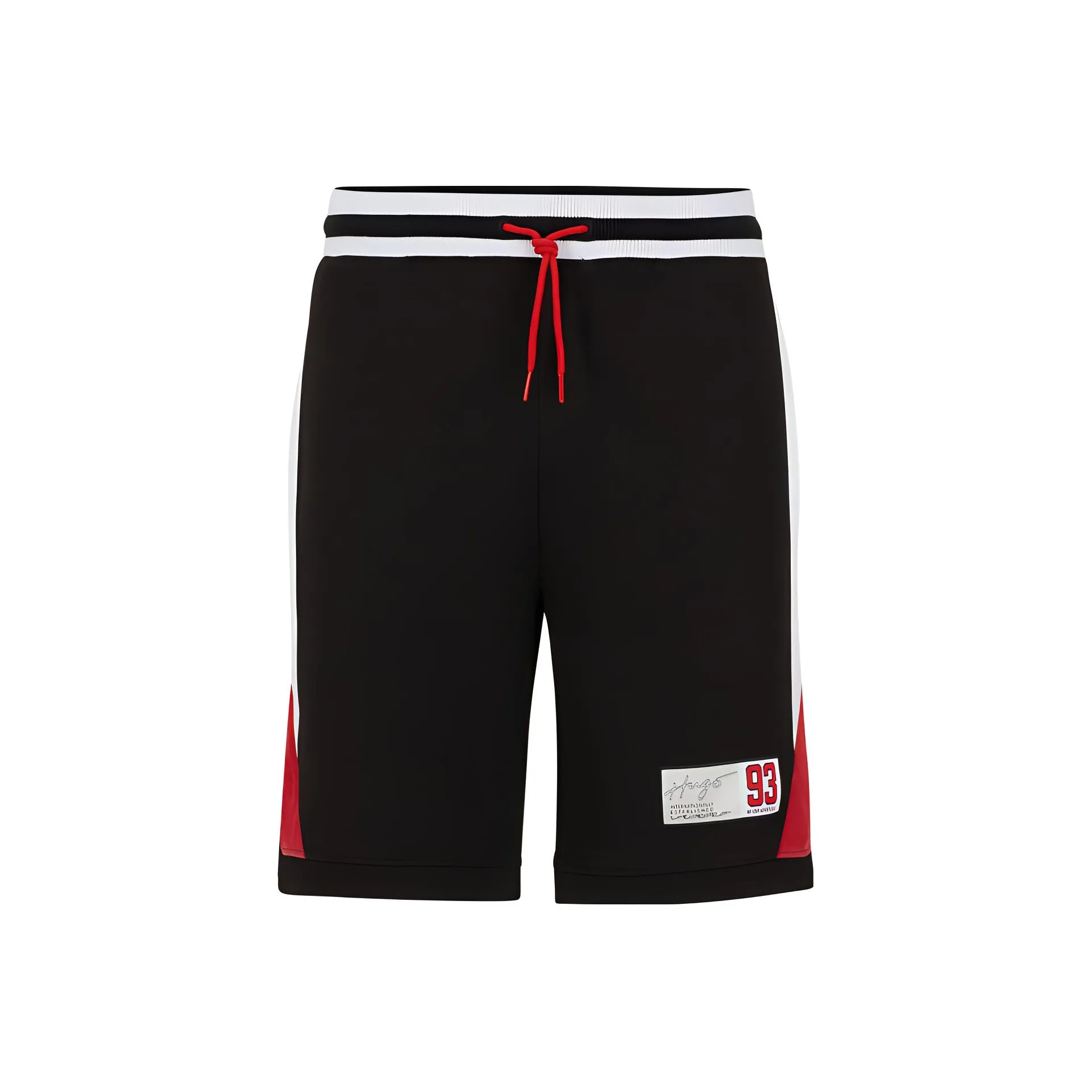 HUGO BOSS Dockey Logo patch Track Shorts