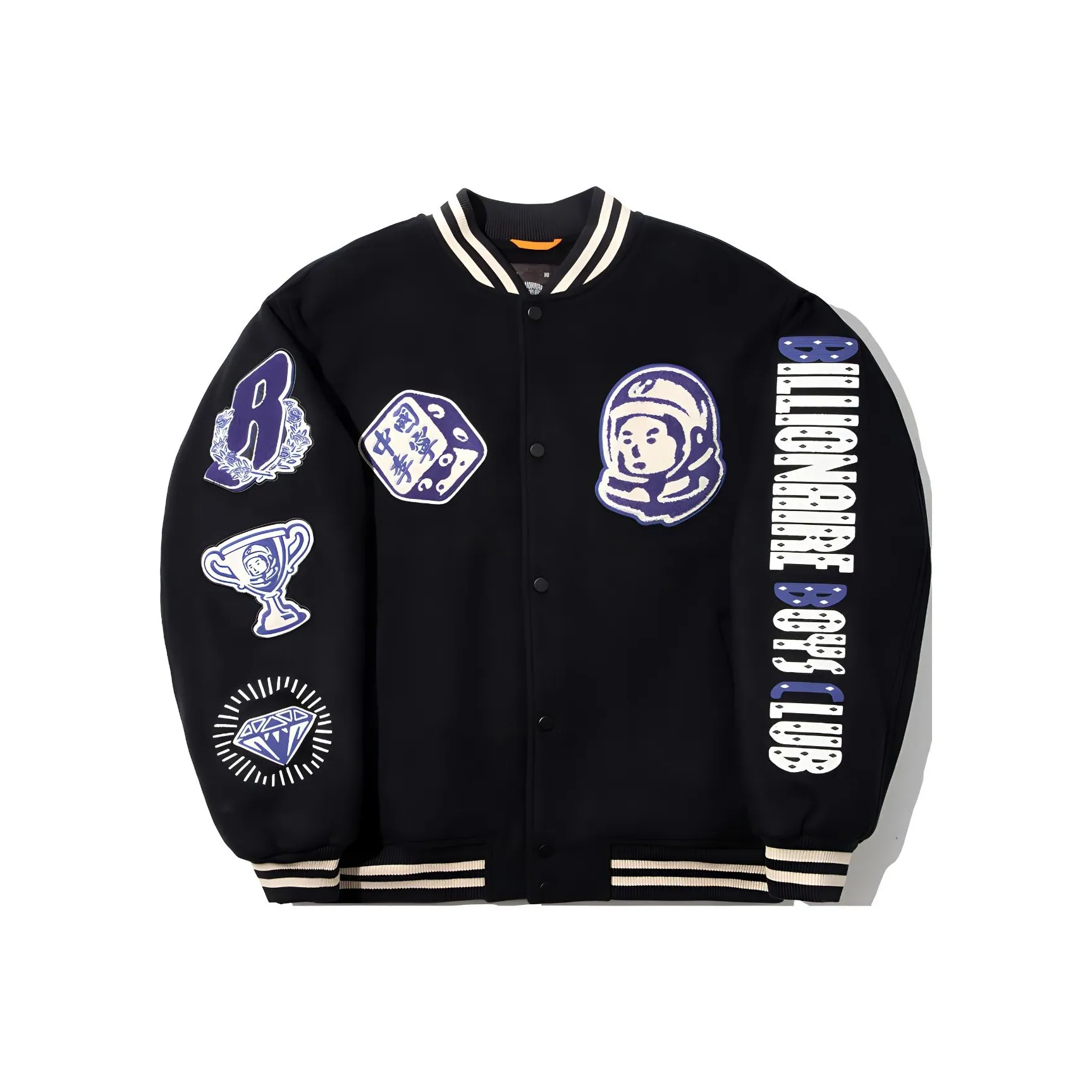 LiNing Puffer jacket teddy-print Men's Black