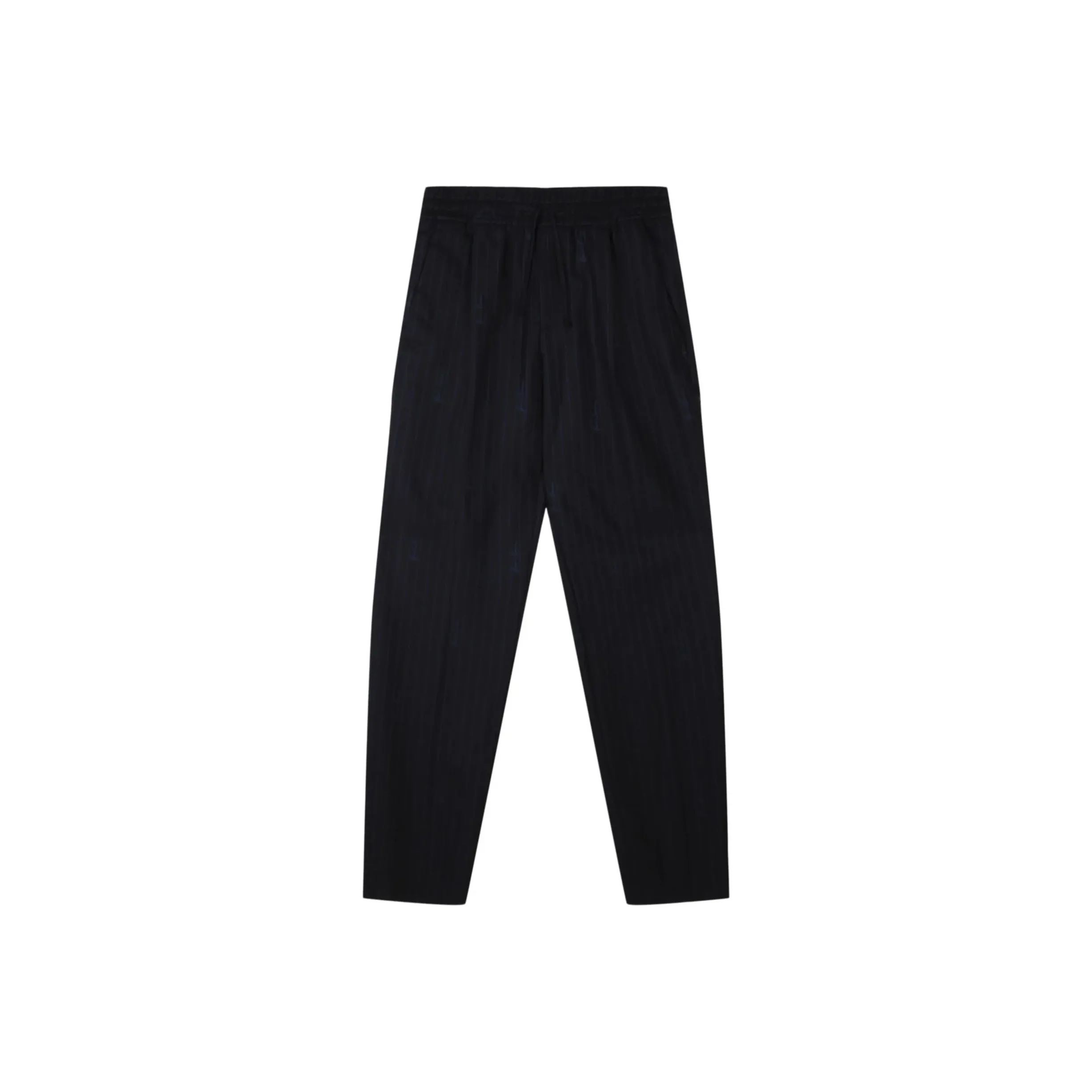 VERSACE Повседневные брюки Мужские Морской синий