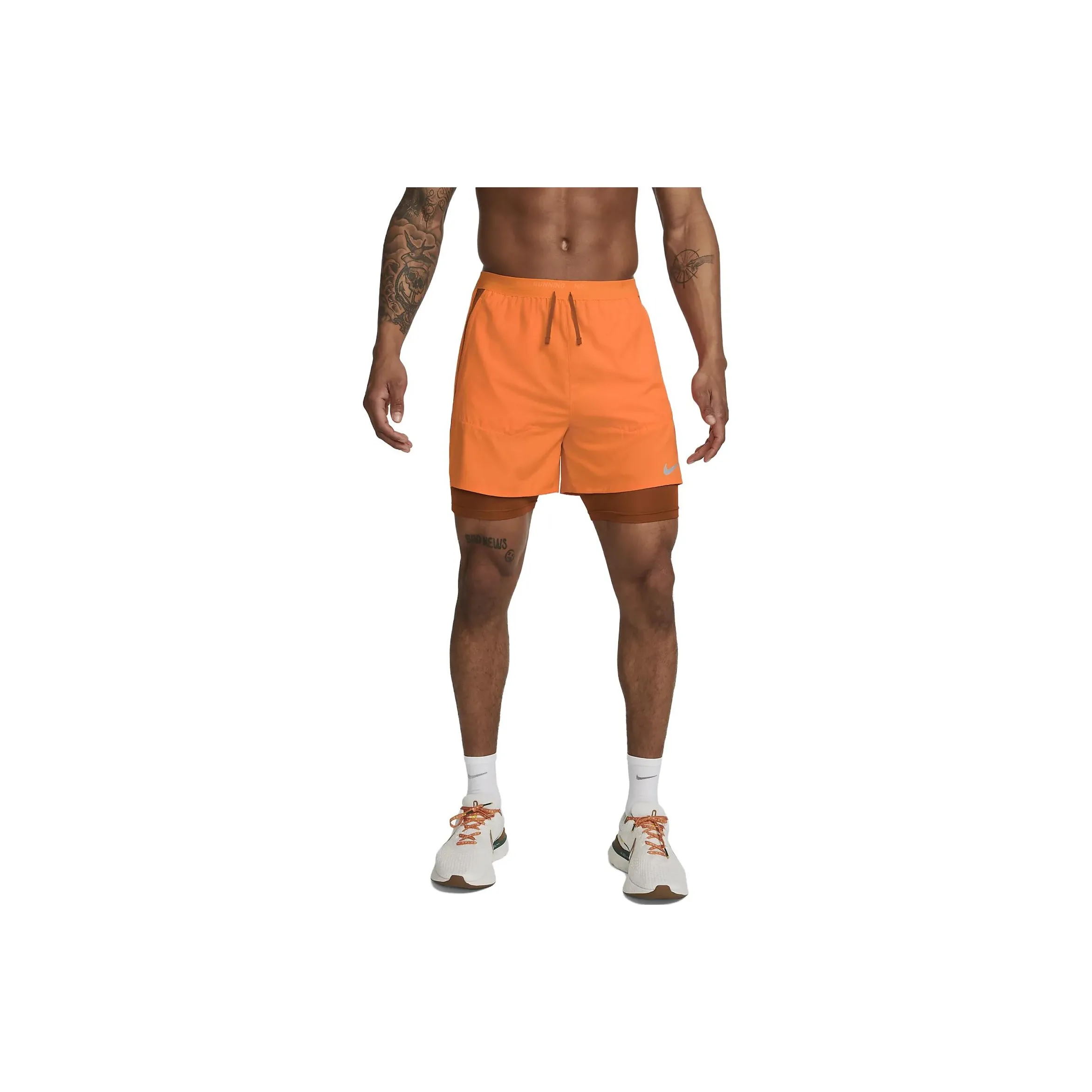 Nike Casual Shorts Men's Orange