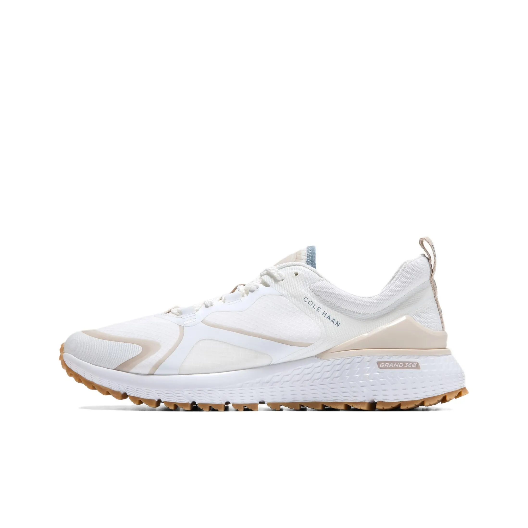 COLE HAAN Golf Collection Slip Resistant Breathable Abrasion Resistant Low Top Casual Shoes Men's White