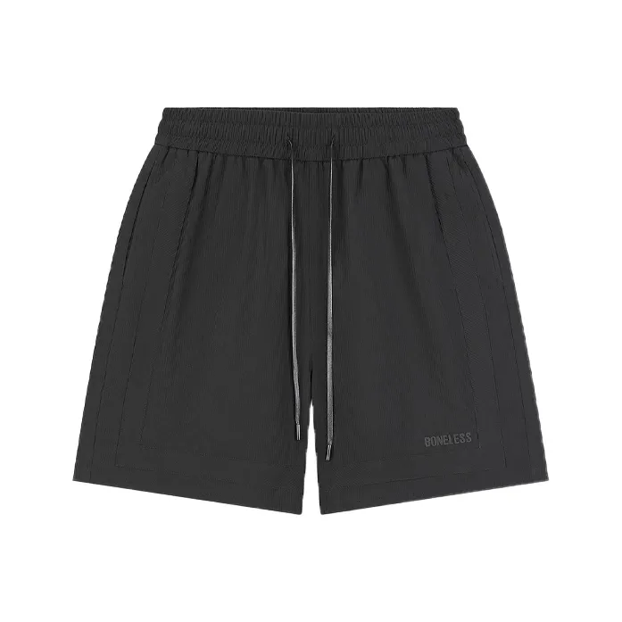 BONELESS Casual Shorts Unisex Black