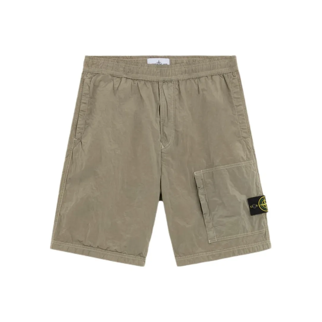STONE ISLAND Cargo Shorts Men's Khaki