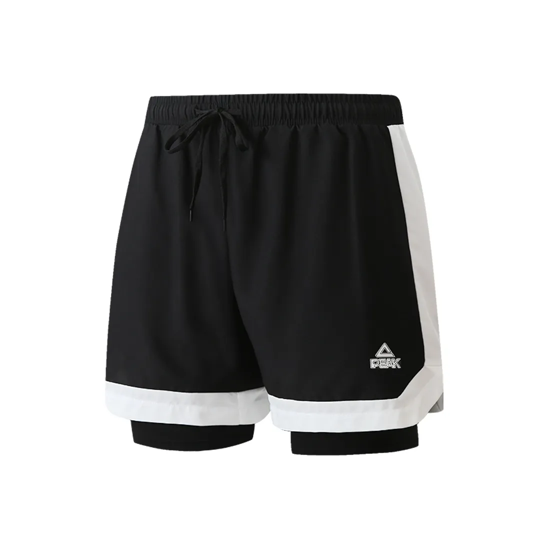 PEAK Casual Swimsuit Unisex Black White