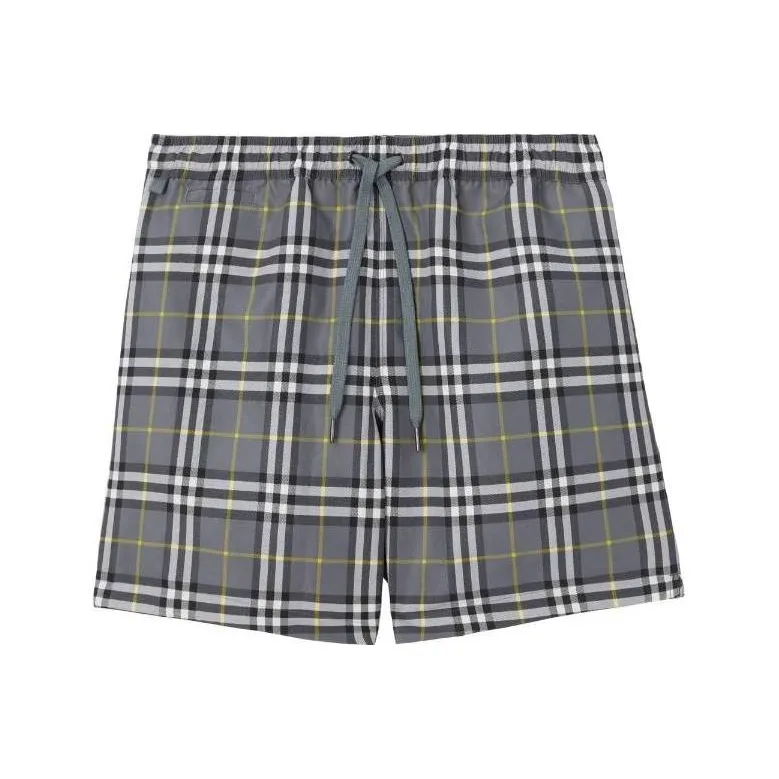 Burberry Check Drawcord Swim Shorts