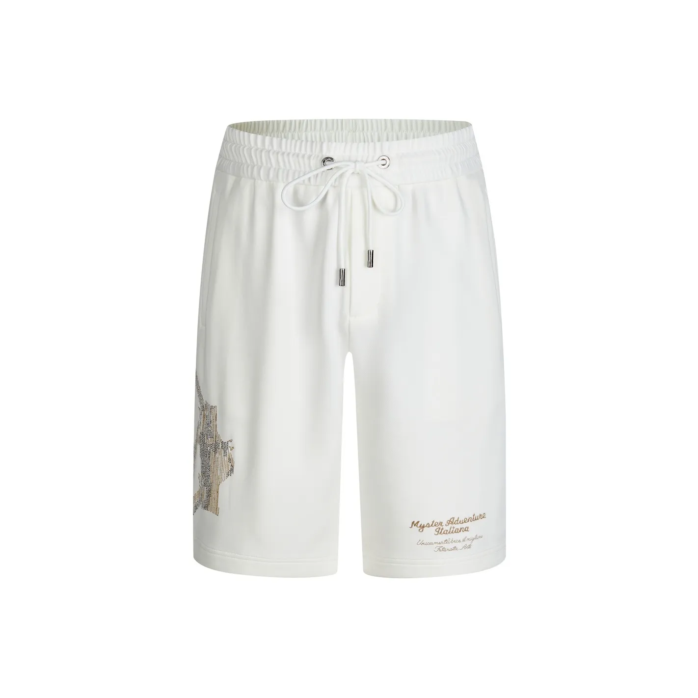 MANGANO Белые Мужские Повседневные Шорты