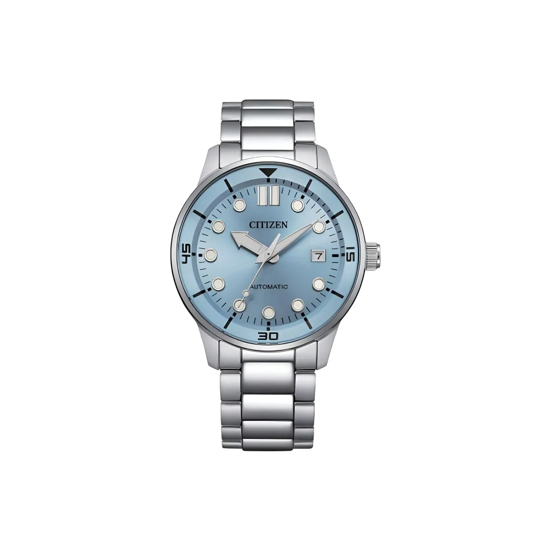 CITIZEN Mechanical Watch Series Автоматический механический механизм нержавеющая сталь ремешок часы 40 мм мужские часы синий циферблат