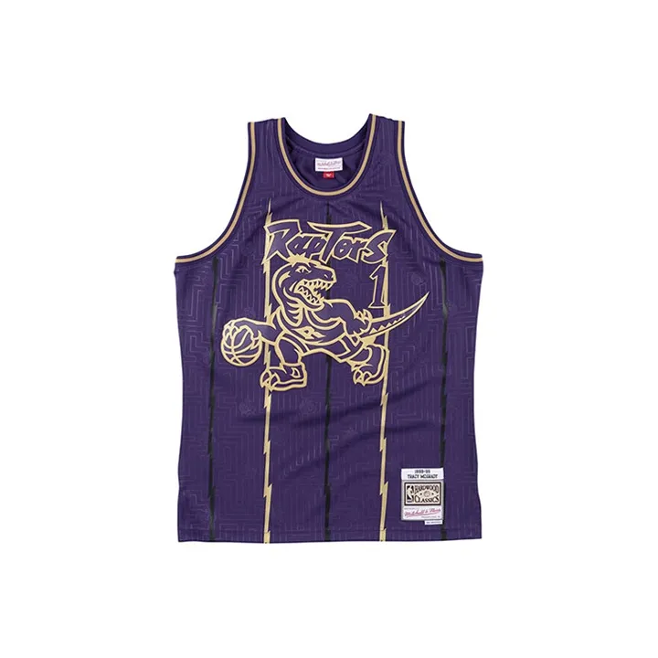 MITCHELL NESS Баскетбольная Джерси Мужская Фиолетовая