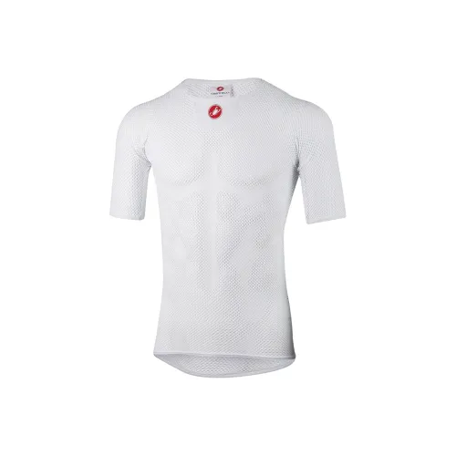 CASTELLI Белый Мужские гоночные костюмы / Мотоциклетные костюмы