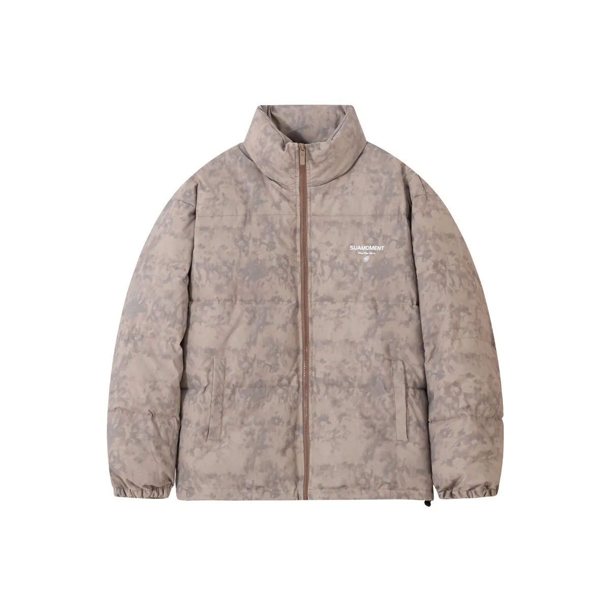 Suamoment Термическая Утолщенная Свободная Форма Куртка Унисекс