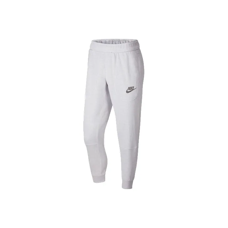 Nike Белые Спортивные Брюки для Мужчин