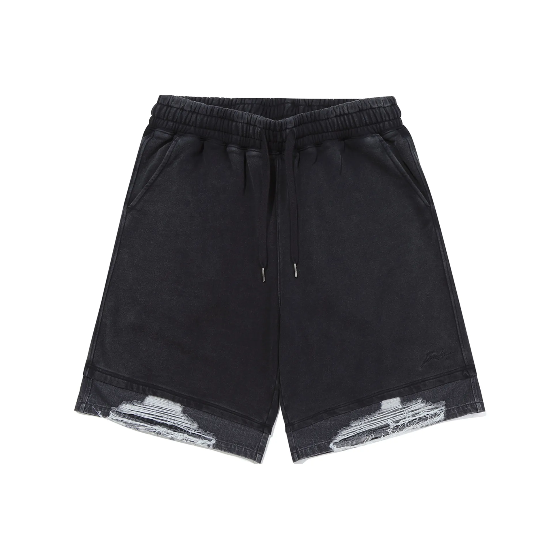 Guuka Knee Length Pants Men's Black