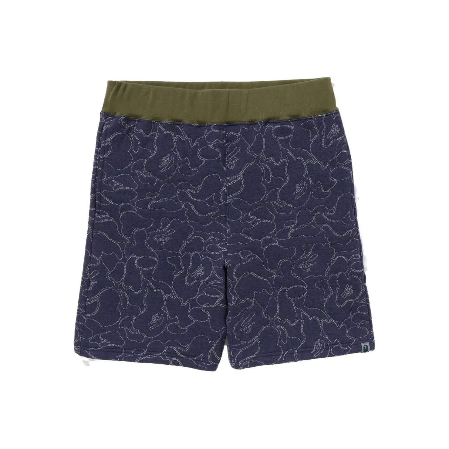 A BATHING APE BAPE совместный бренд Морской синий Мужские Повседневные шорты