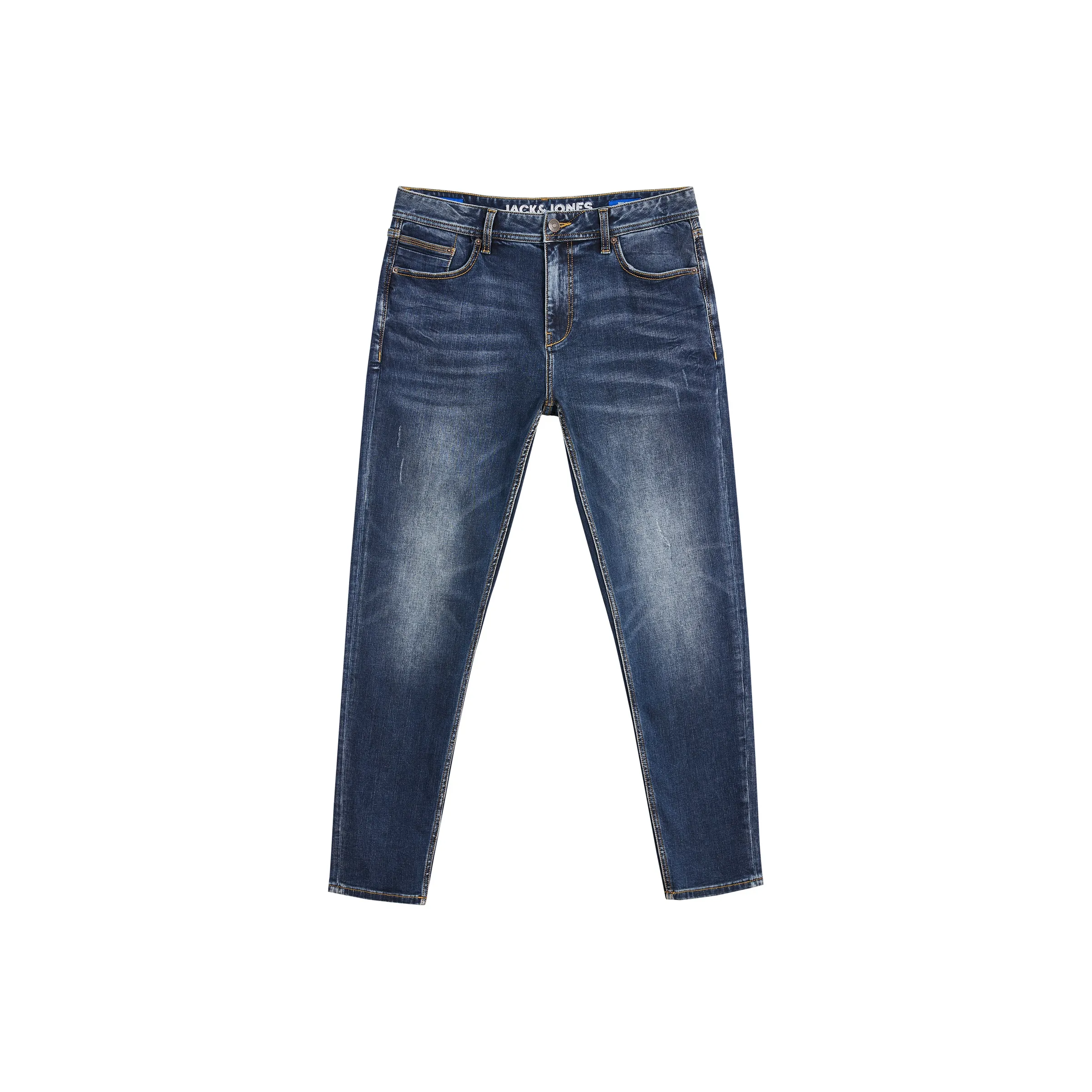 JACK JONES Джинсы среднего веса синий цвет E41 мужские