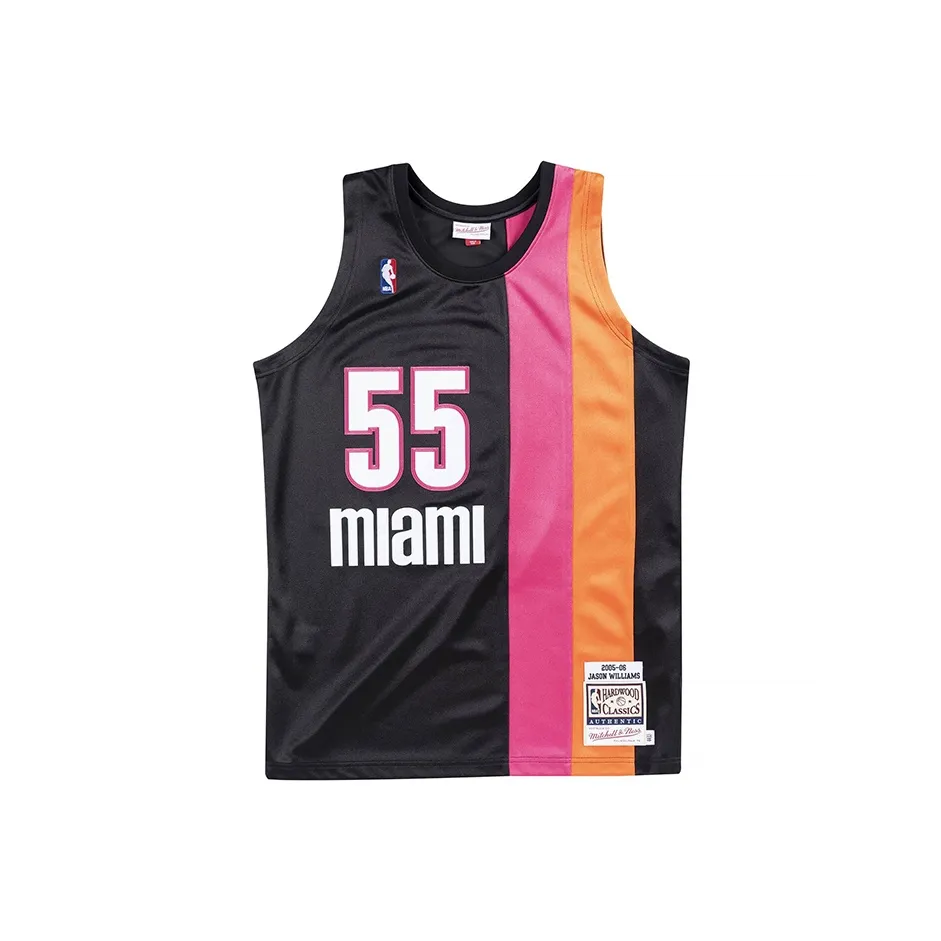 Mitchell & Ness 'NBA Miami Heat 05 Jason Williams' Authentic Alternate Jersey