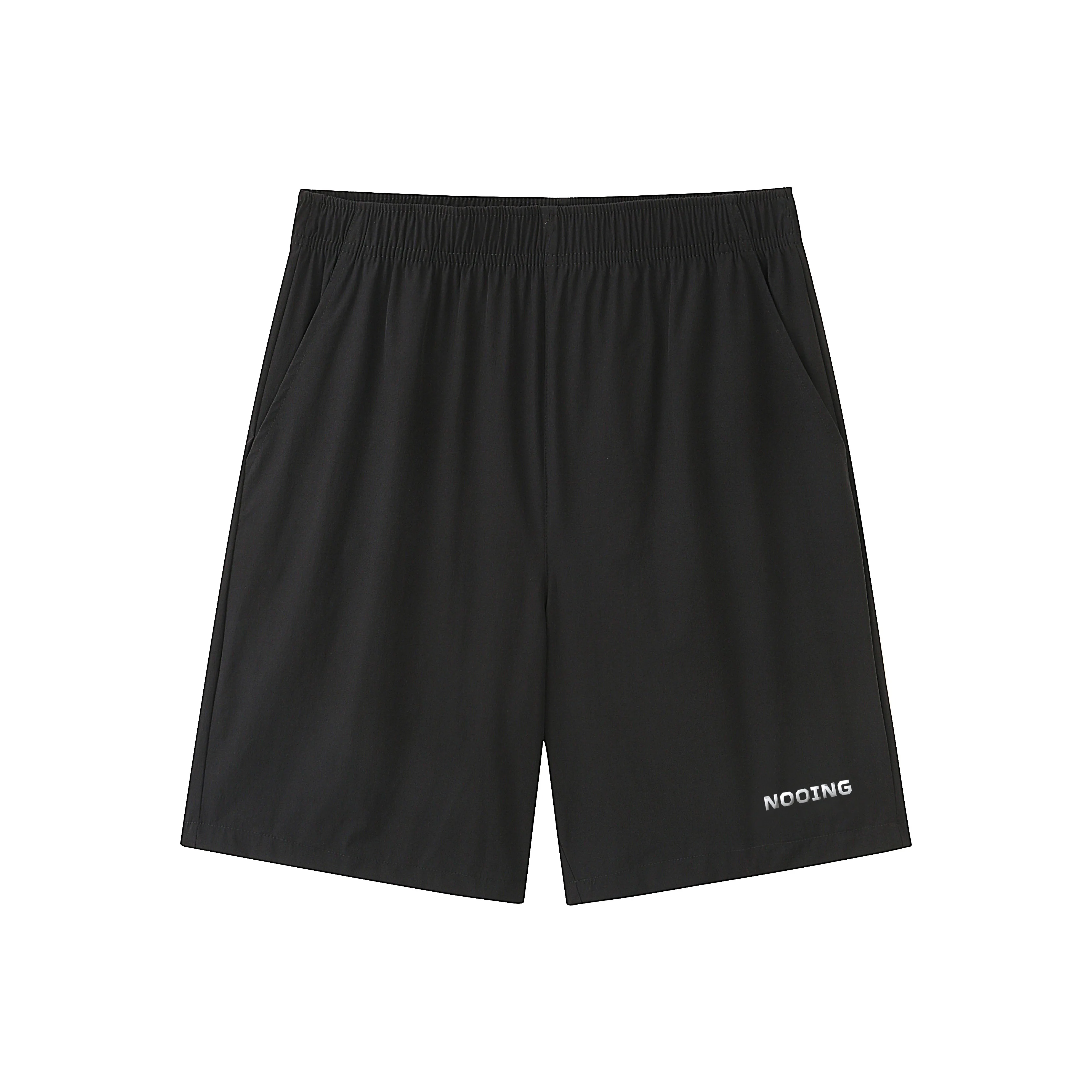 NOOING Casual Shorts Unisex Black