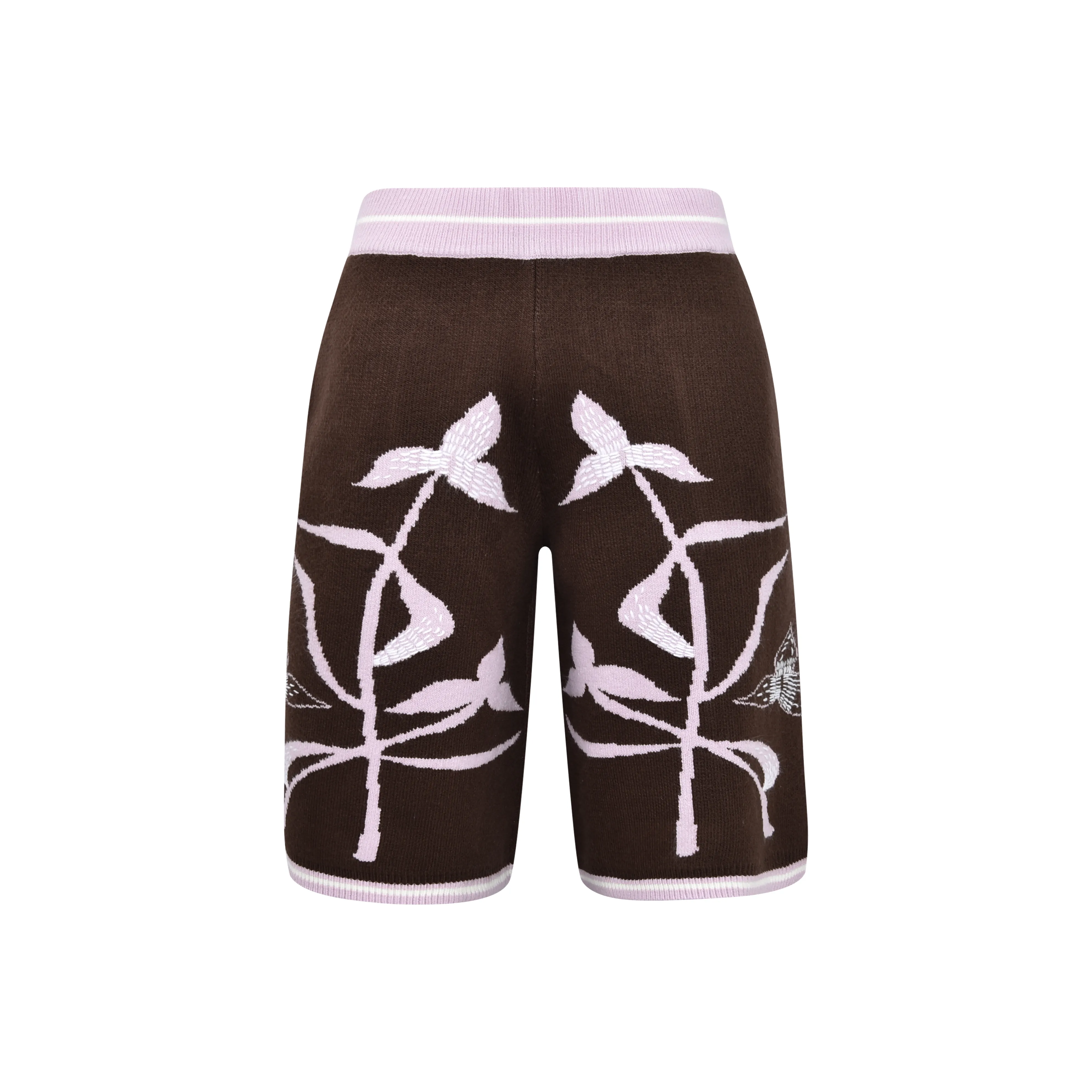 BIRTH OF ROYAL CHILD Iris Knit Cropped Shorts