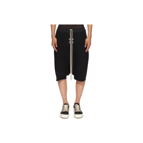 Rick Owens DRKSHDW SS23 Черные Мужские Повседневные Шорты