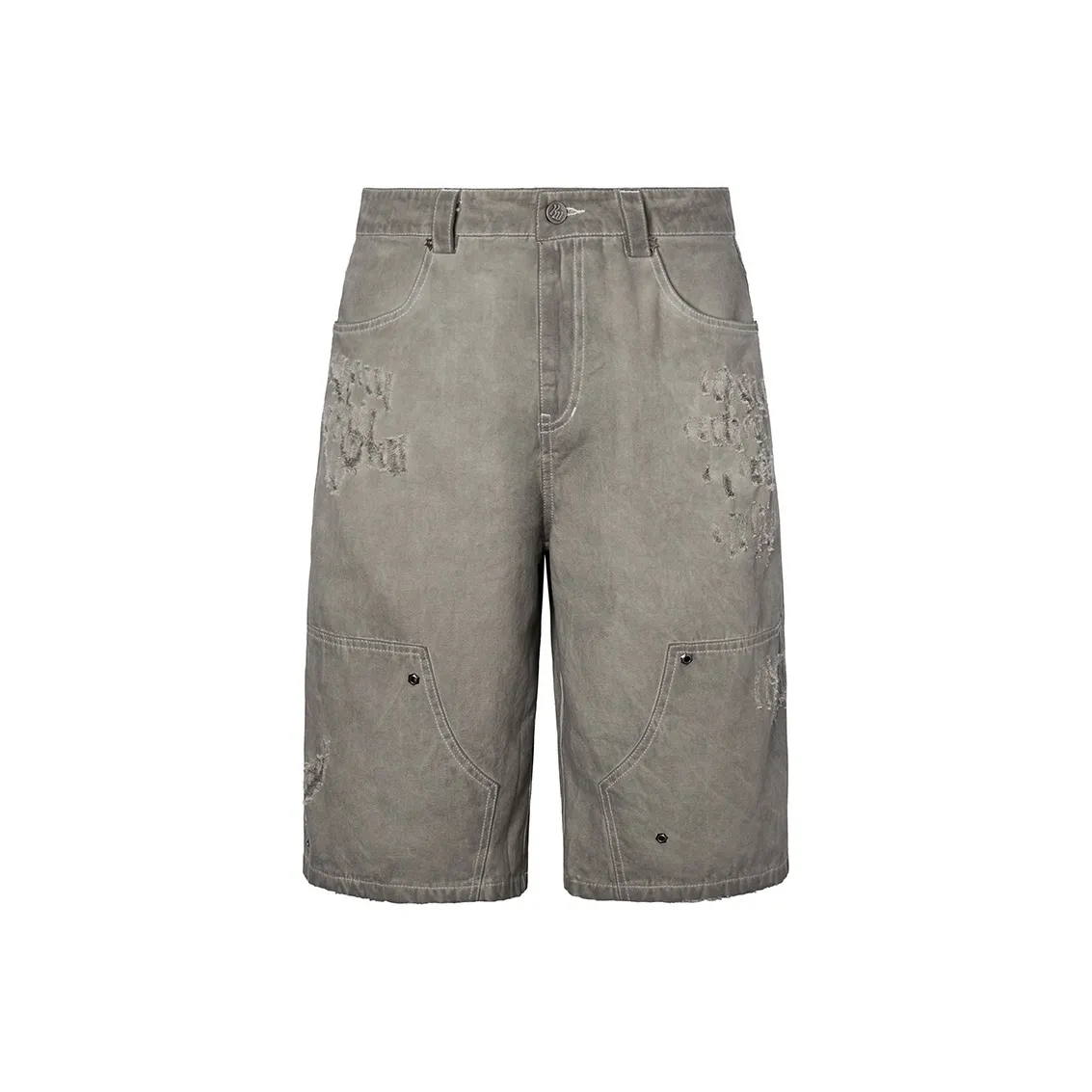 ROCAWEAR Джинсовые шорты Унисекс Серый