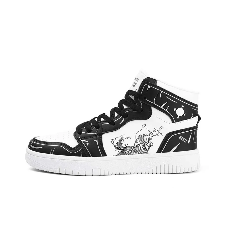 ENRICO COVERI Cushioning Abrasion Resistant Lightweight High Top Skateboard Shoes Men's