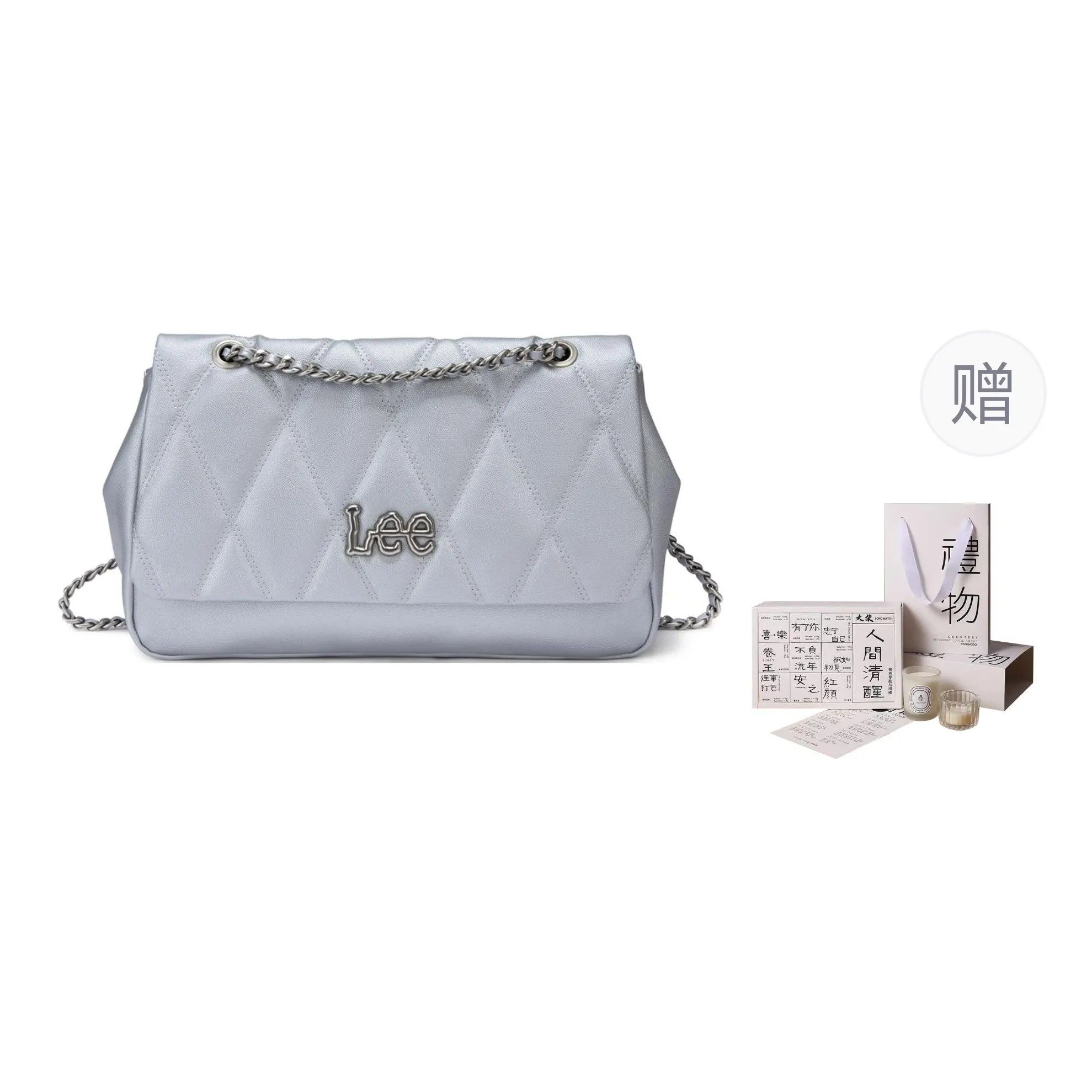 Lee Shoulder Bags Silver