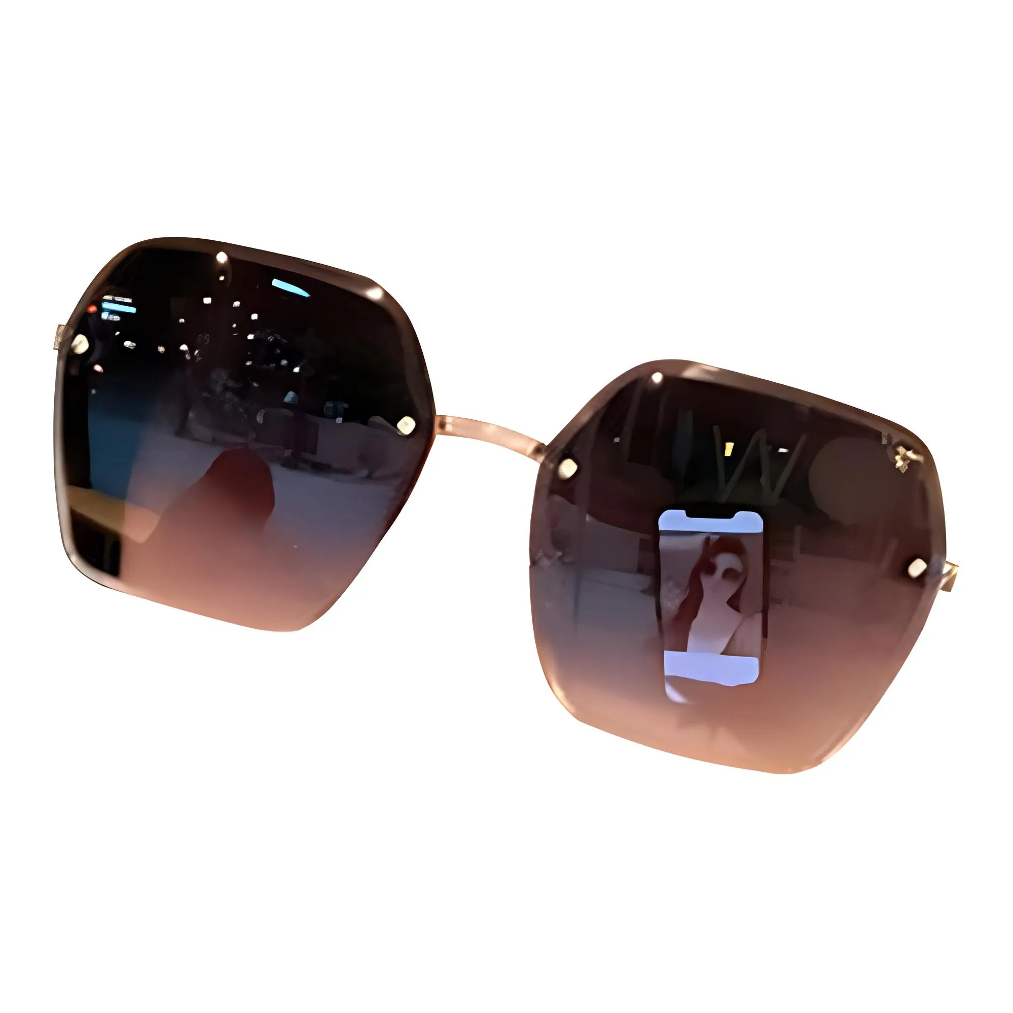 Cranta Komeia Square Sunglasses Women's