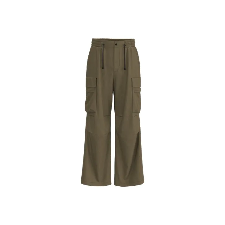 URBAN REVIVO Повседневные брюки Мужские Темно-кофейный Коричневый