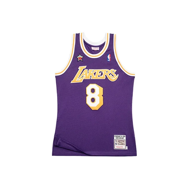 Mitchell & Ness Basketball Jerseys AU Player Edition First All Star Regular Season Kobe Size 8 Unisex Purple