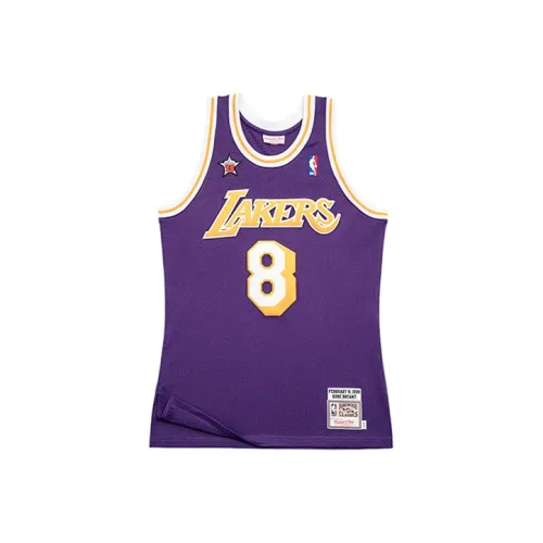Mitchell Ness Фиолетовый Унисекс Баскетбольная Джерси