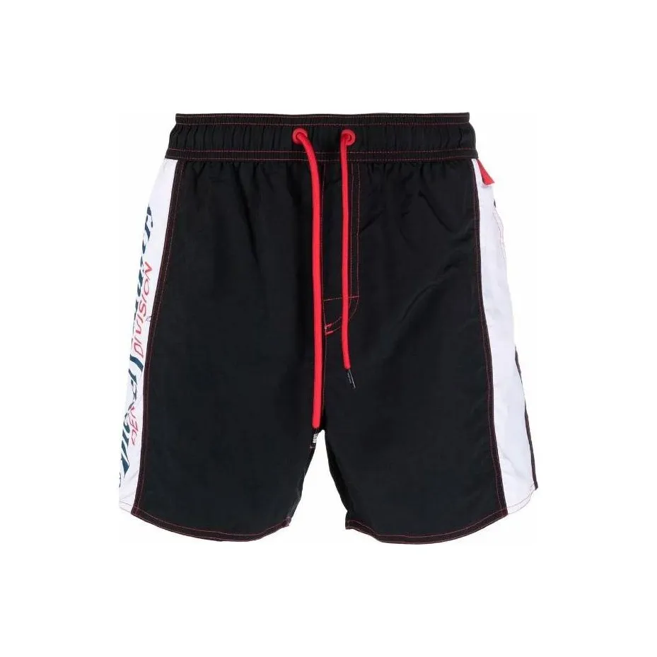 DIESEL Черные Мужские Повседневные Шорты