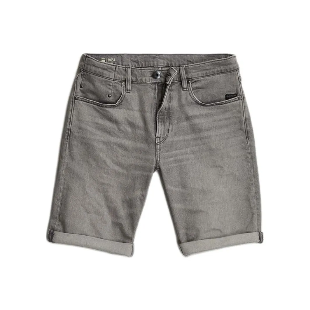 G STAR RAW Denim Shorts Men's Gray