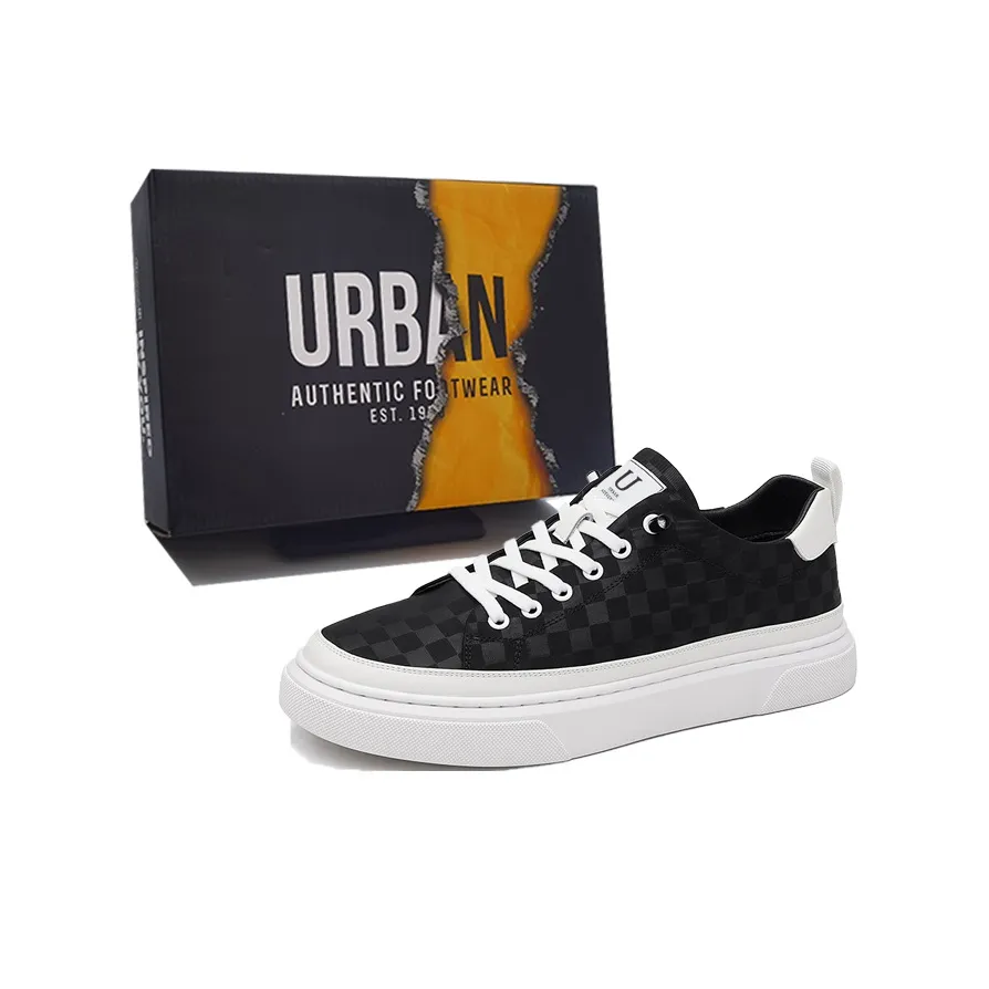 URBAN AUTHENTIC Slip-resistant Abrasion-resistant Low-top Skateboard Shoes Men's