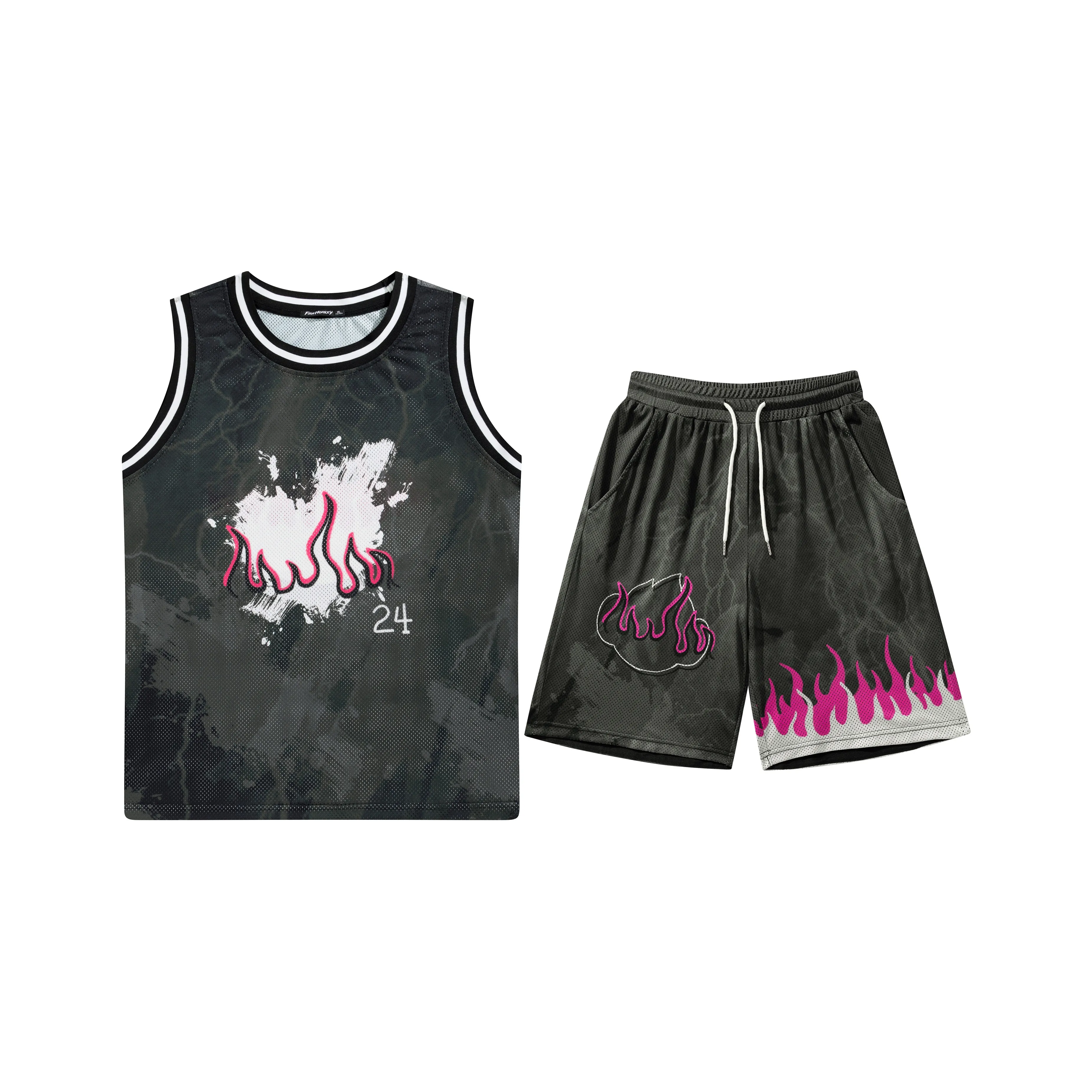 FireMonkey Basketball Suits Unisex