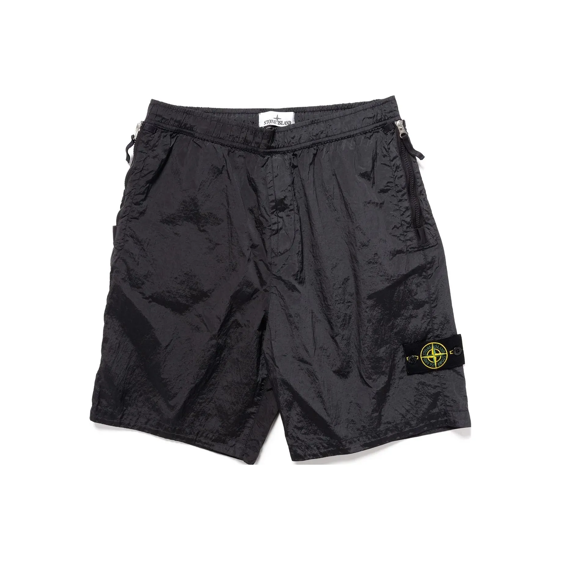STONE ISLAND Casual Shorts Men's Charcoal Black