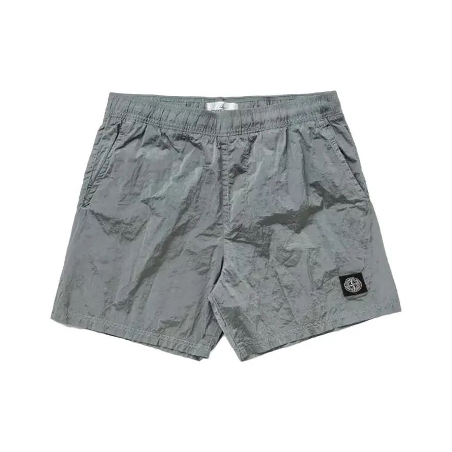 STONE ISLAND Crinkled Swim Shorts