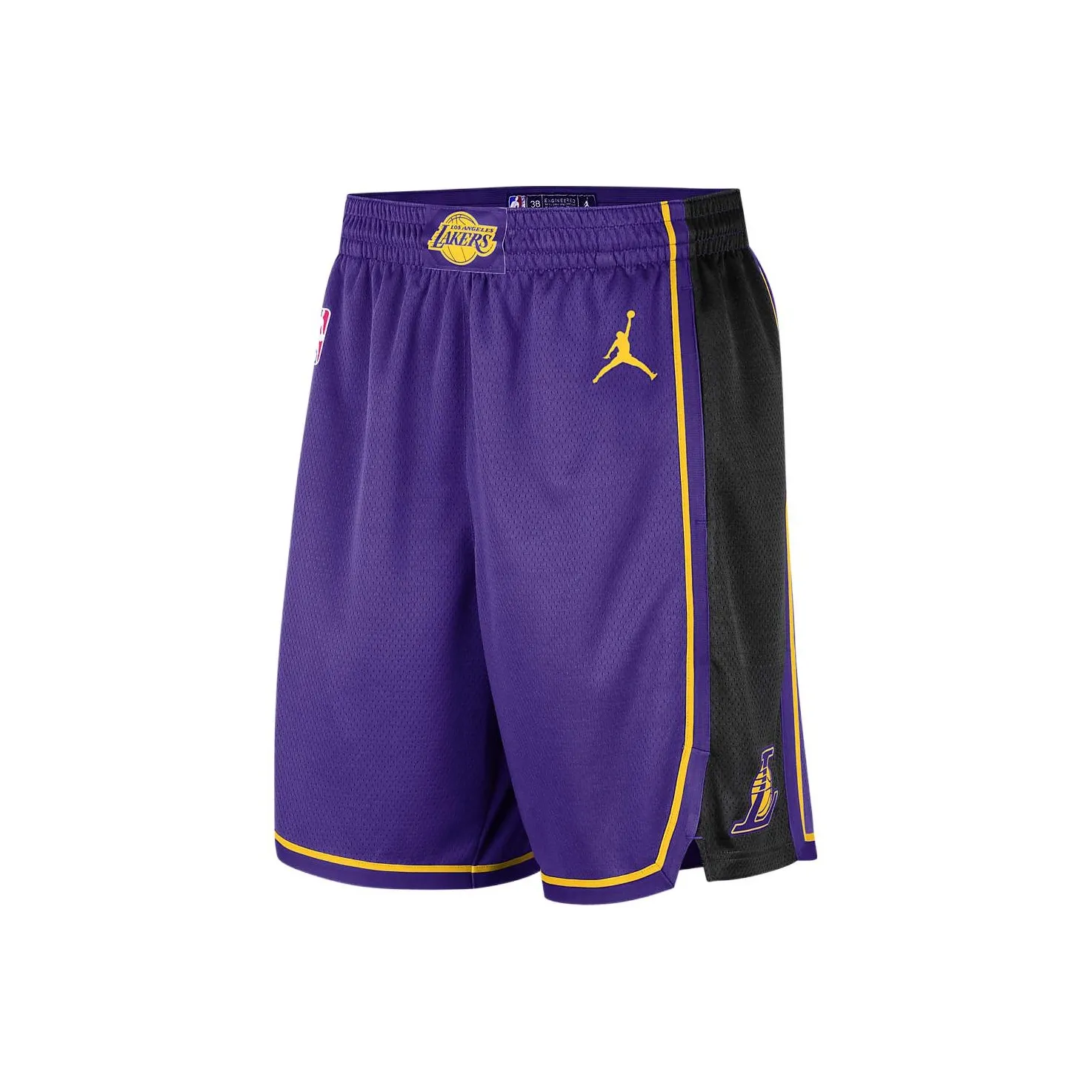 Jordan Dri-FIT Mens NBA Swingman Basketball Shorts Purple