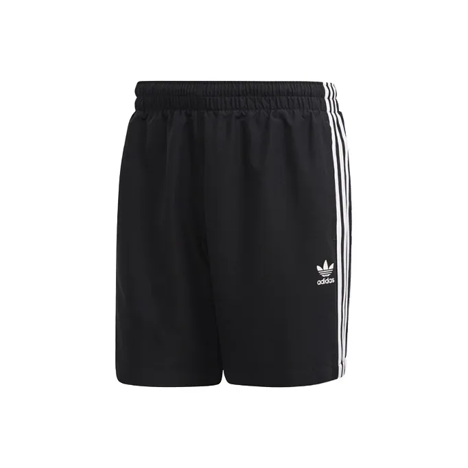 Adidas Originals 3 Stripes Sports Shorts Men's Black