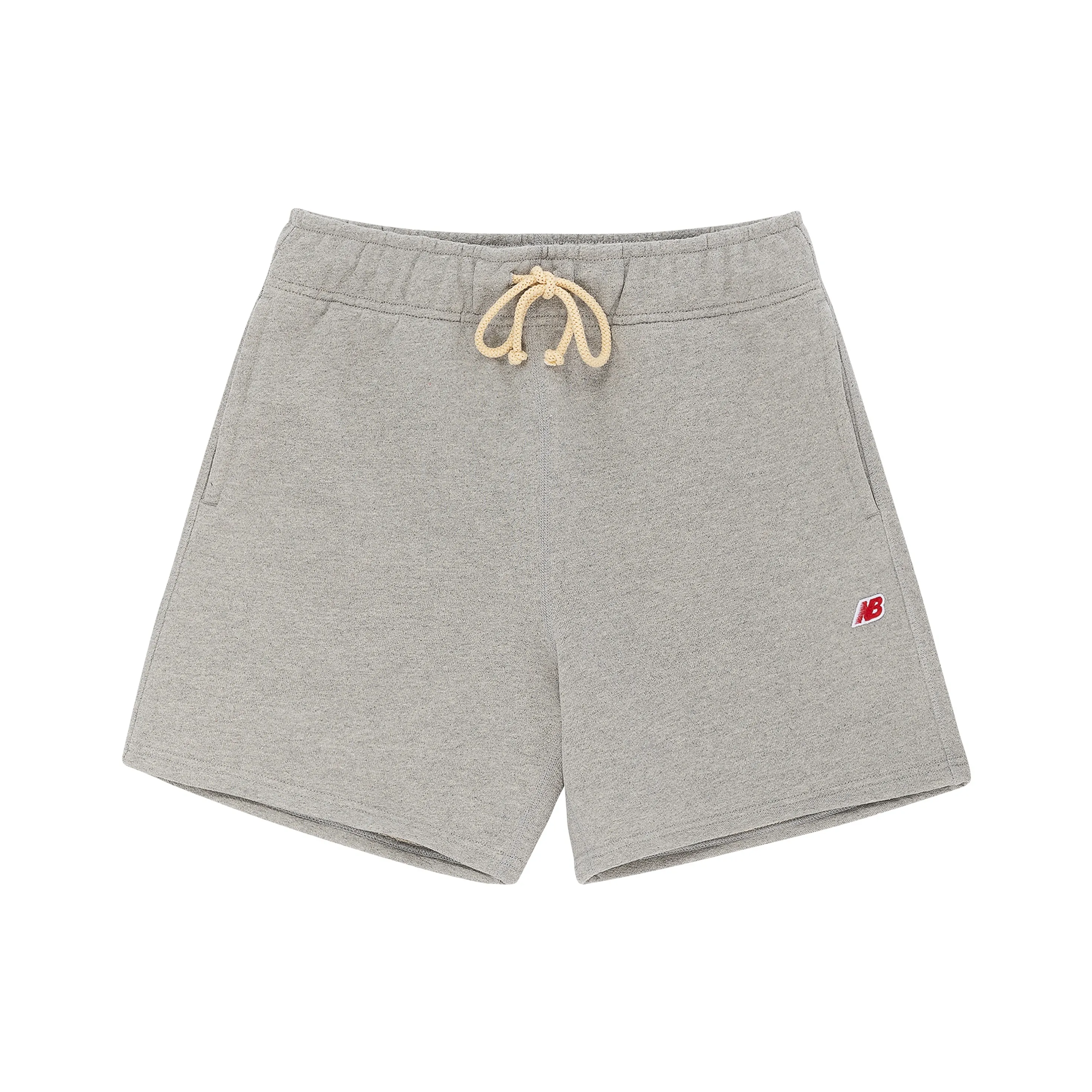 New Balance Teddy Made Core Shorts Athletic Grey