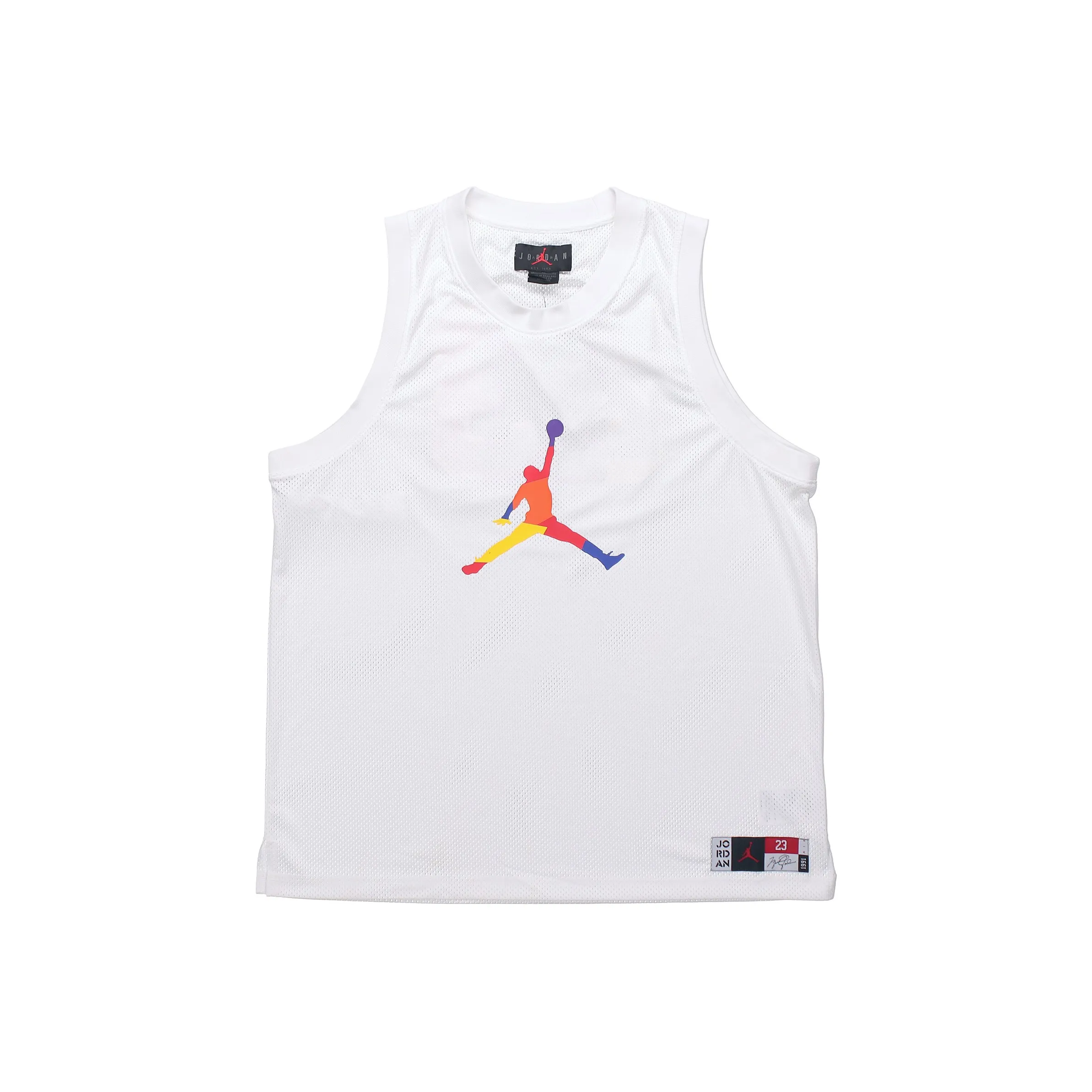 Jordan Баскетбольная Джерси Мужская Белая