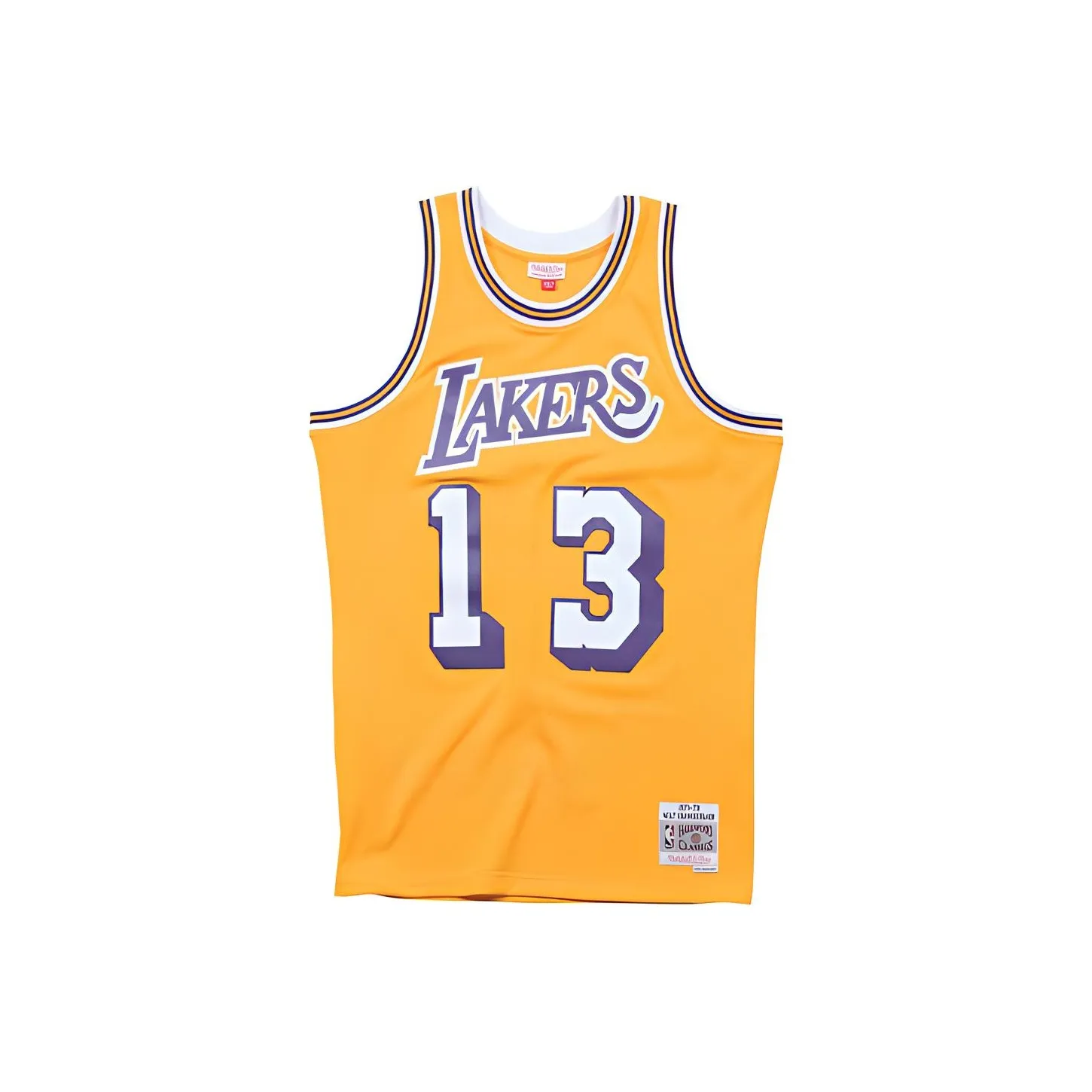 Mitchell & Ness X Nba Lakers 71 72 Wilt Chamberlain Swingman Tank Top