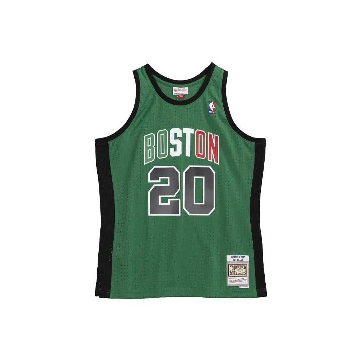 Mitchell Ness Basketball Jerseys Men's Green