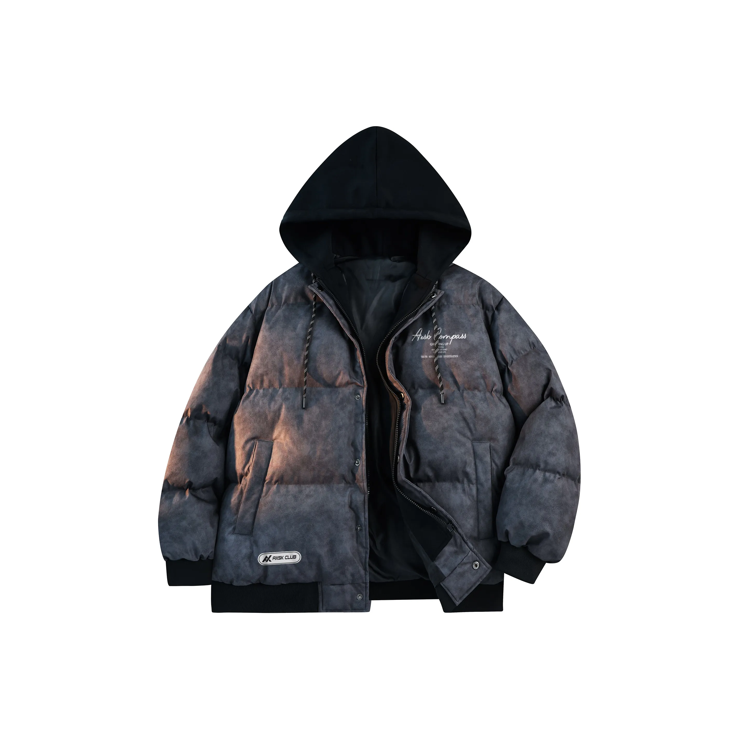 A.X.S.K Унисекс Объемные куртки (пуховики)