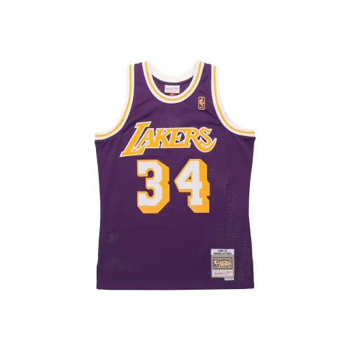 Mitchell Ness Фиолетовый Унисекс Баскетбольная Джерси