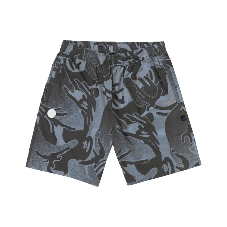 Aape Серый GYW Мужские Повседневные Шорты